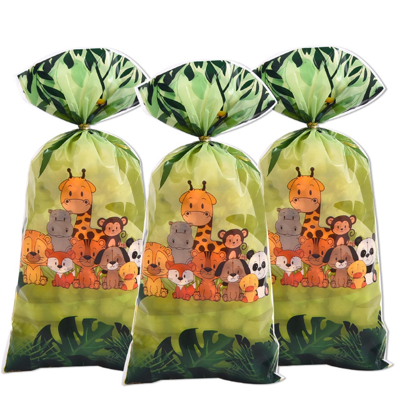 

Узор «Лесной зоопарк» Opp Flat Pocket Small Fresh Animal Series One Size