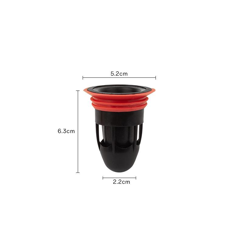 Short Anti-Backflow Odor & Insect-Proof Floor Drain Core for Bathroom/Kitchen