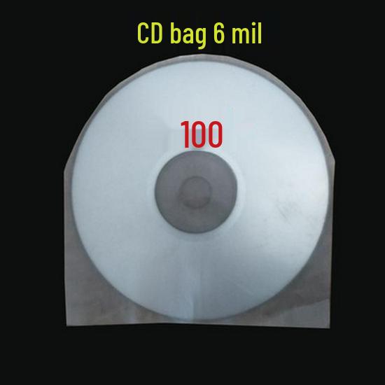 Arc-Shaped Anti-Static Thickened CD Bag - Semi-Circular Protective Packaging