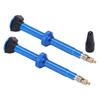2pcs 60mm Tubeless   Valve Stem Lightweight Alloy Valve Stem for Mountain Road Bike