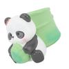 Panda Bamboo Pen Holder Cute Shape Large Capacity Resin Multipurpose Pen Pencil Holder for Home