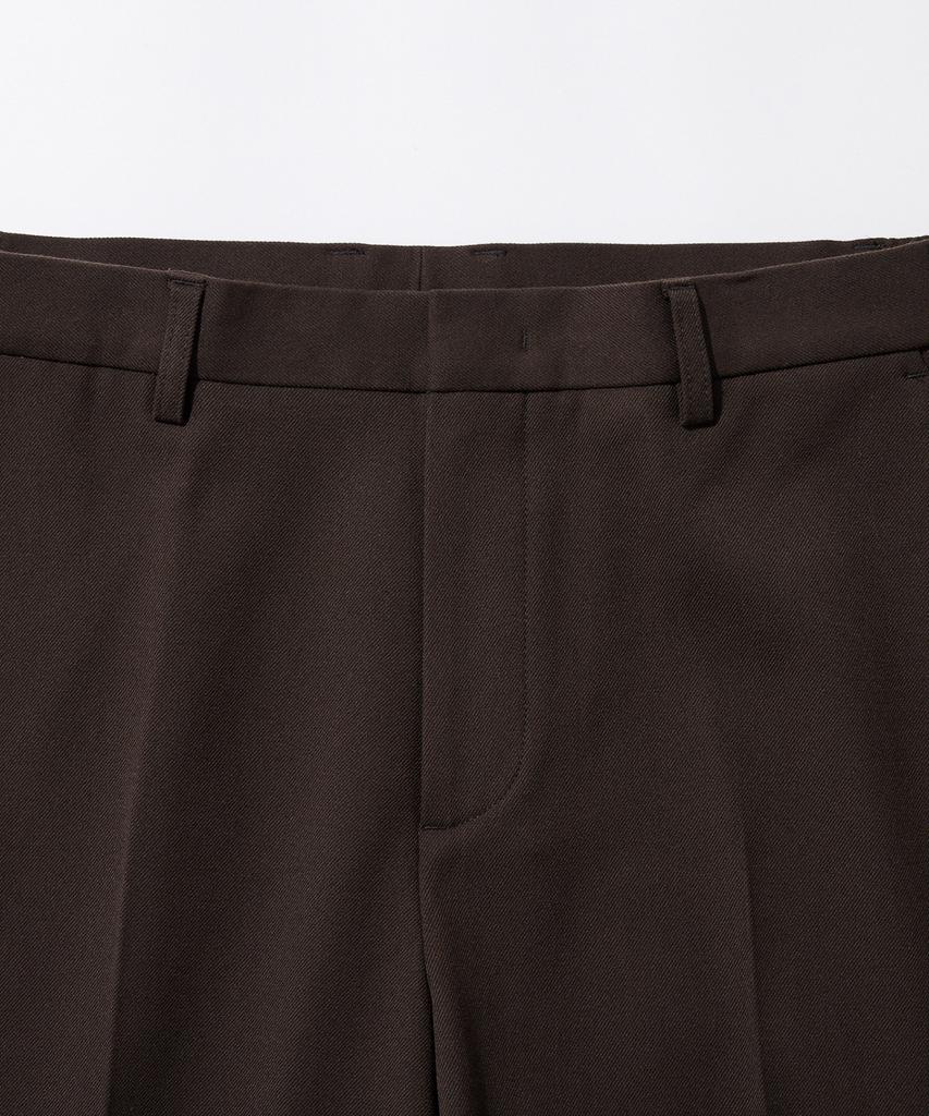 STCO Fleece-Lined Pants_Brown (Straight Fit)_Spaxa03Csh