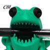Bureau Pen Organizer Leuke Kikker Houder, 3D Geprinte Figuur, Cartoon Leuke Tafeldecoratie Organizer, Multifunctionele Opbergruimte voor Pennen Potloden Markers,