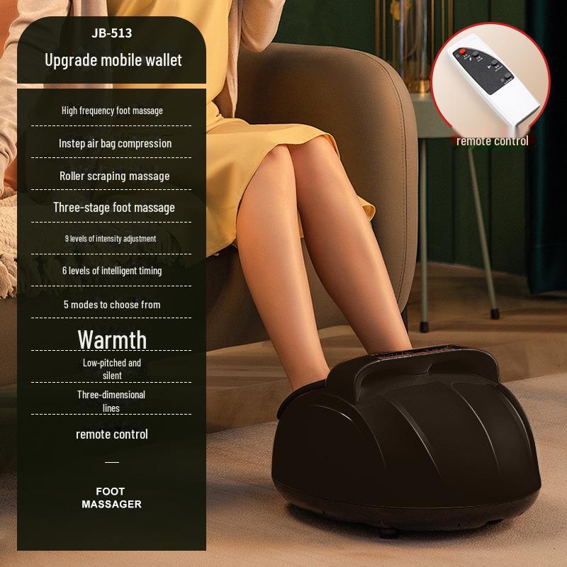 Full Automatic Cross-Border Foot Massager with Negative Ion & Airbag Kneading