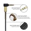 2.5mm To 3.5mm Headphone Cord for Momentum Over Ear 1/2/3 Headset Strong Nylon Braided Wire with Volume Control