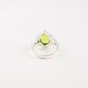 Elegant Peridot Gemstone 925 Sterling Silver Jewelry Handmade Ring Gift For Wife RR-57-9