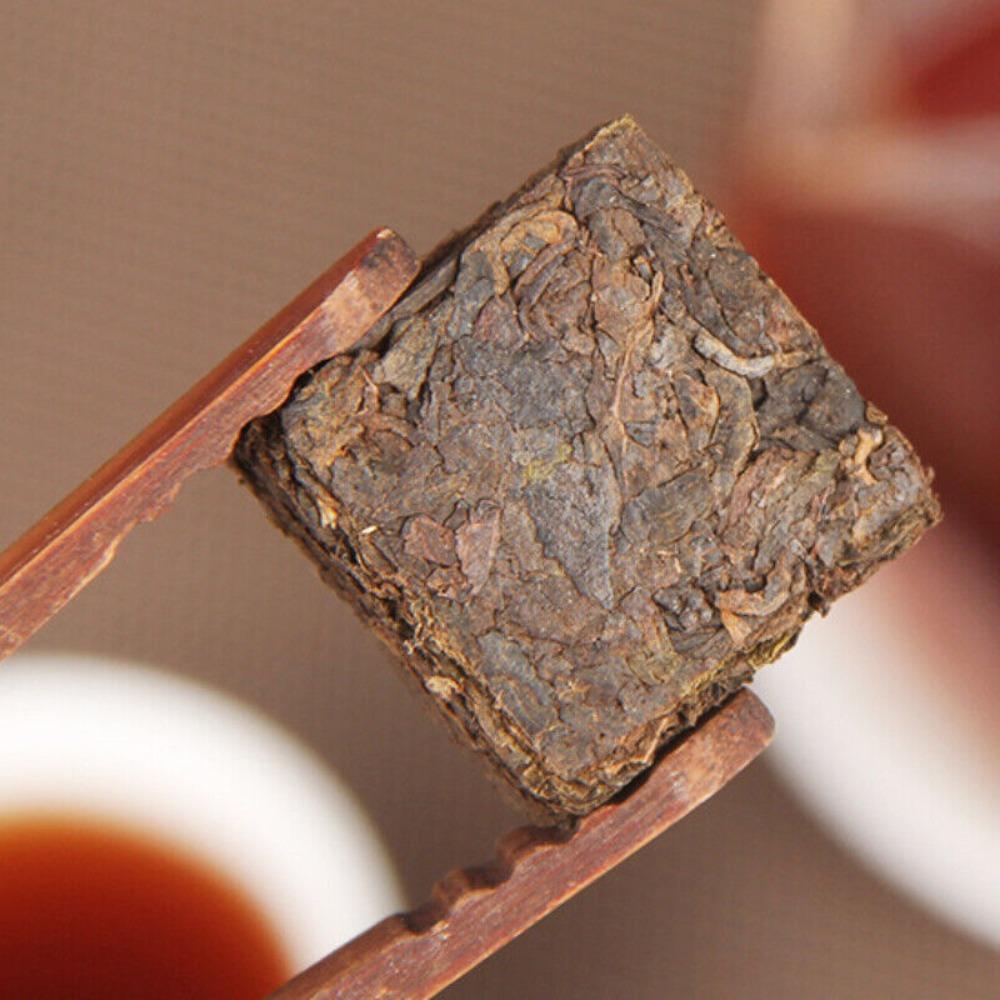 500g Natural Energy Tea Small Golden Brick Pu'er Cooked Black Tea for Men Women Premium