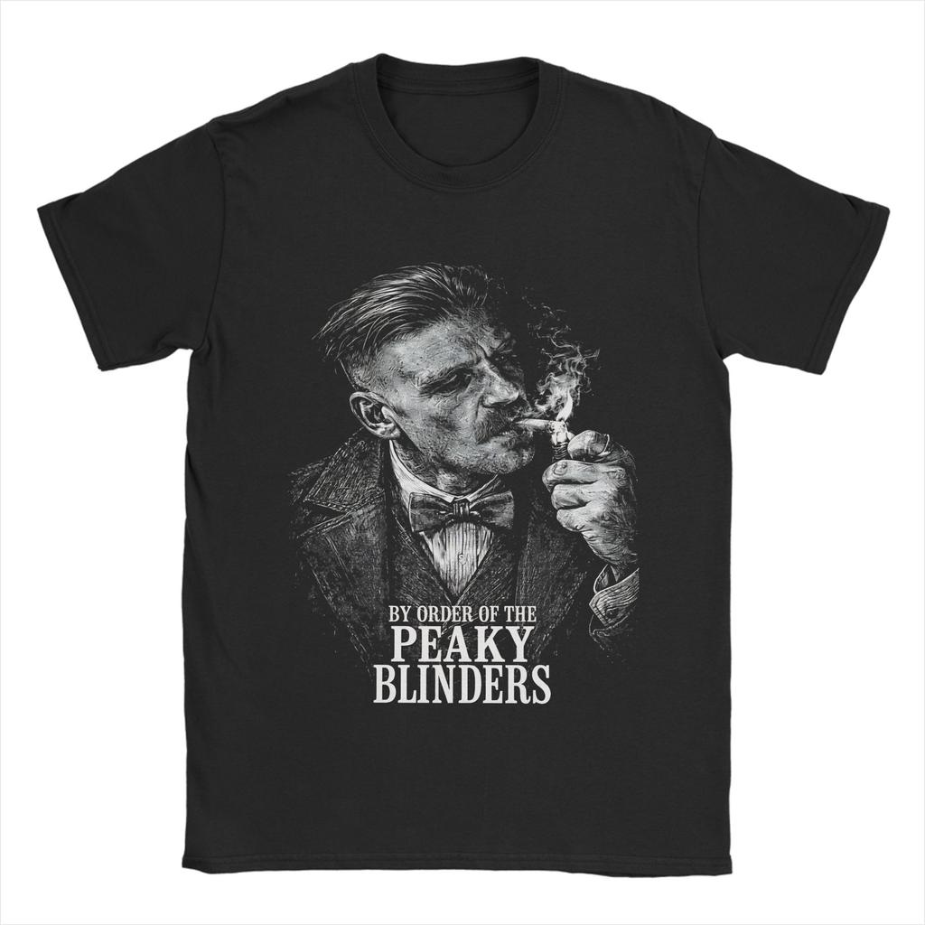 Men Women Print Tommy Shelby Peakys Blinders The Immortal Man T Shirt Tee Pure Cotton T-shirts Clothing 2026 Summer