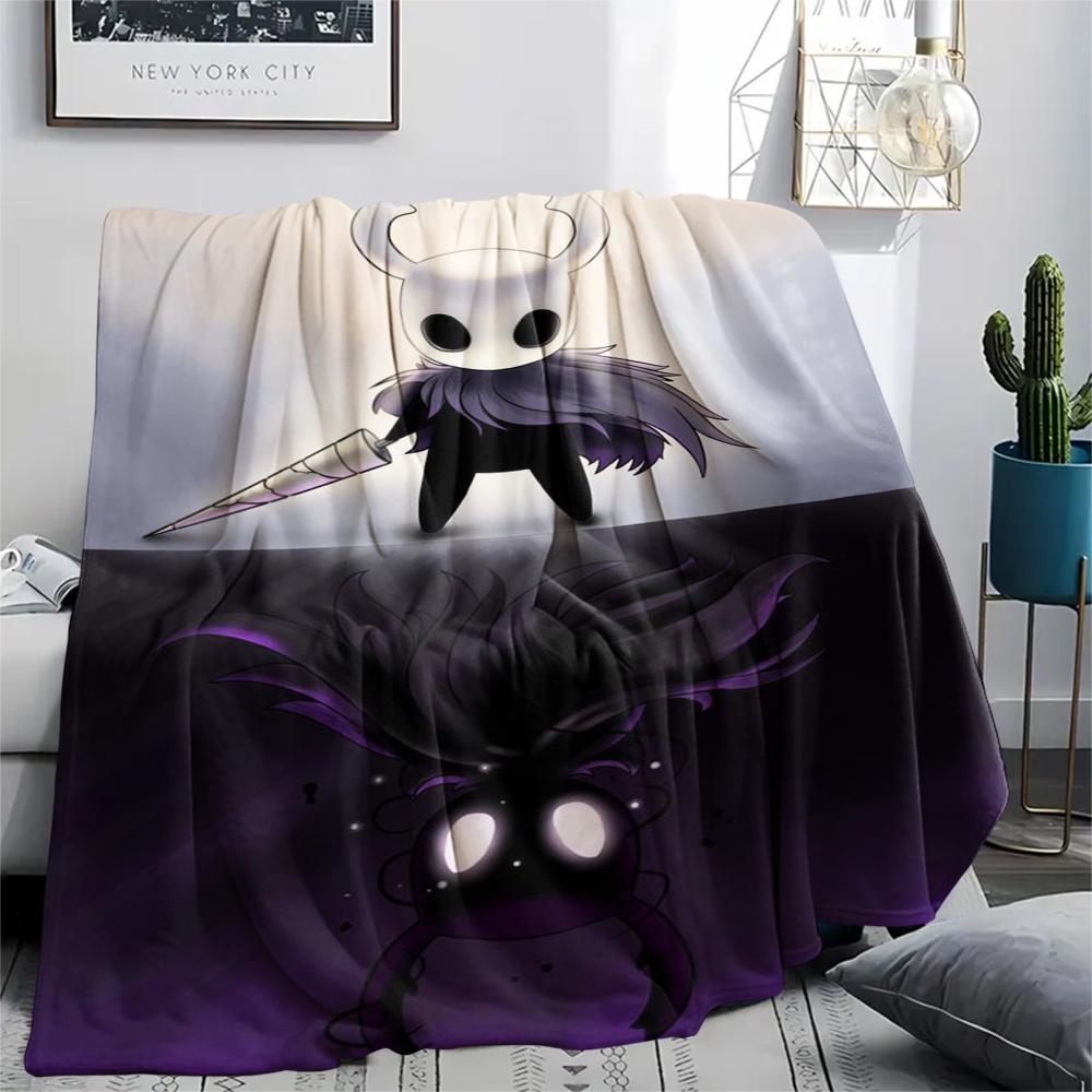 Hollow Knight Print Flannel Blanket, High quality Comfortable for All Seasons, Home Decor, Warmth and Comfort, Perfect for Christmas Gifts41