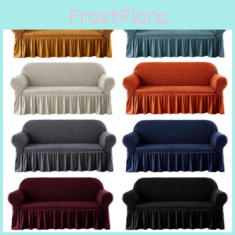 Sofa Slipcover With Raised-dots Design Easy To Wash And Dry