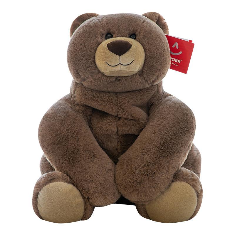 Plush Toy Panda With Pp Cotton Filling Soft Short Plush Kids Home Office Decor