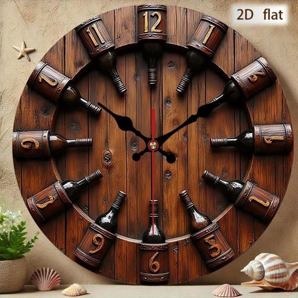 Flat 2D Metal Sign Hanging Decorative Plate