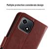 Huawei Enjoy 70X & iPhone 7 Pro Max Case - Crazy Horse Pattern Leather Flip Cover