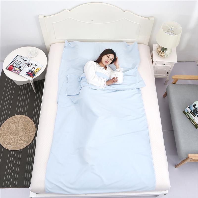 Breathable Portable Sleeping Bag Liner Sleeping Bag Tourism Mat Camping Outdoor Sleeping Bag Set Hotel Room Liner Anti-dirty