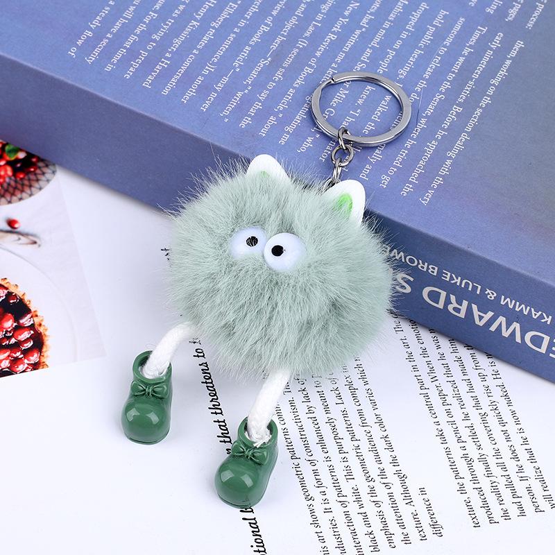 New Cute Plush Keychain Long-legged Elf Pendant Car Pendant Bag Pendant Gift