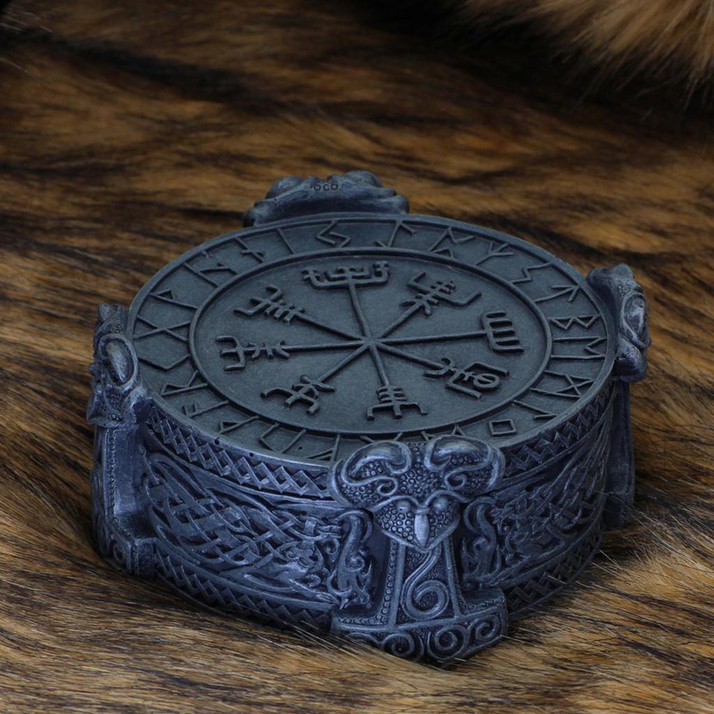 Jewelry Storage Box Holder Viking for Centerpiece Collectible Adornment