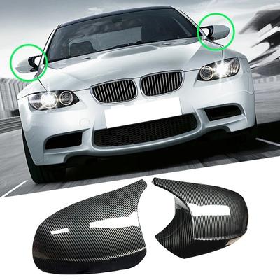 Car Rearview Mirror Cover Rear View Cap Door Side Mirror Shells For BMW E90 E91 E92 E93 LCI Facelifted Model