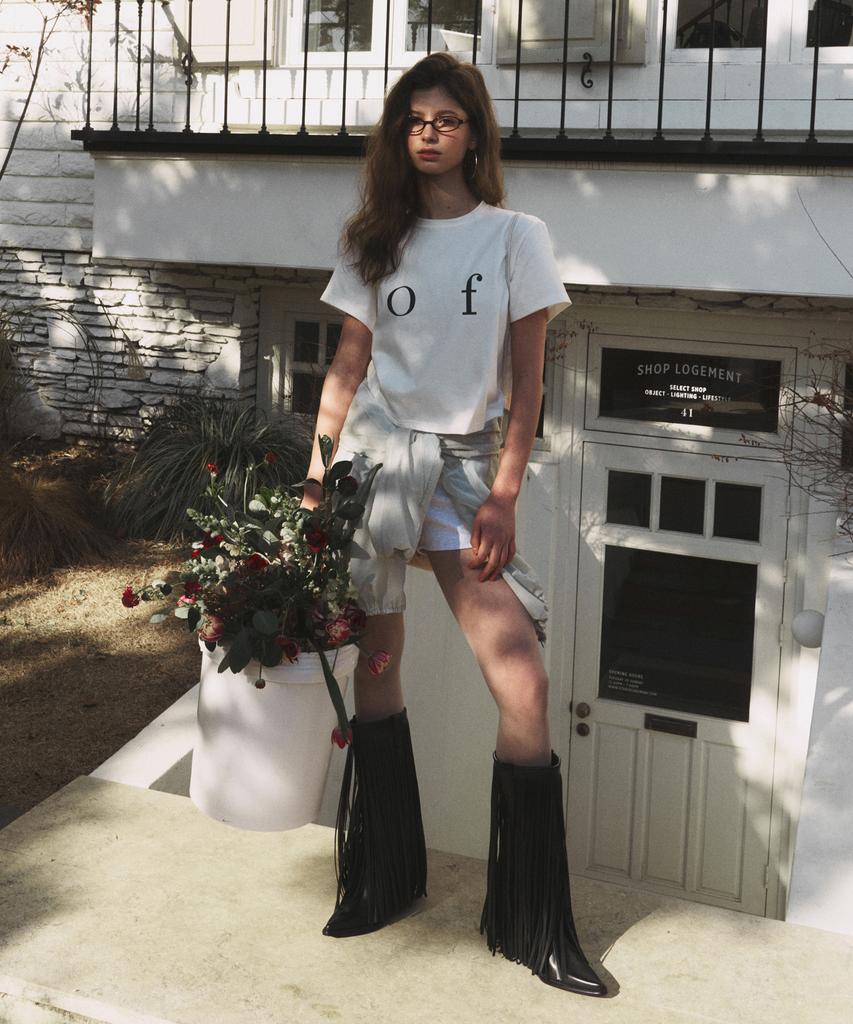 Obeodyupeulleeo Of Logo T-Shirt_White