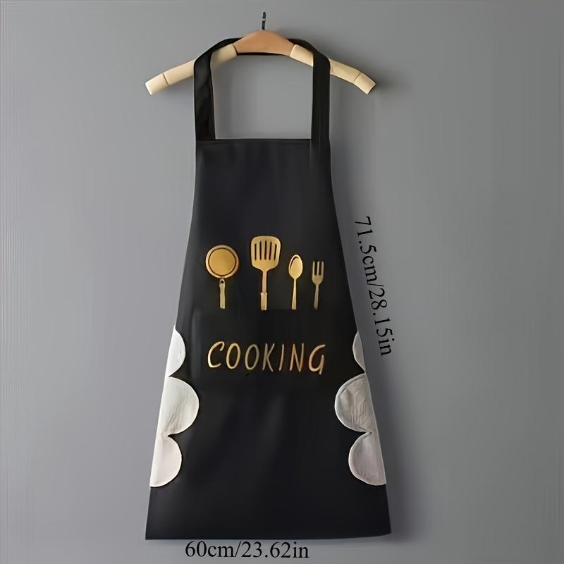 Holiday Apron  - Christmas Halloween Thanksgiving Easter Kitchen Apron with Pockets, Adjustable Baking BBQ Fun Gift for Cooks