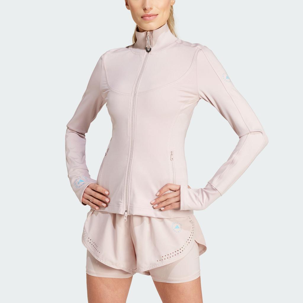 Adidas X Stella McCartney Truepurpose Training Jacket With Stand Collar And Solid Logo Women Jackets Magenta IT8233