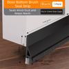 Professional PVC Door Draft Stopper 100cm Self Adhesive Door Sealing Strip Insect Prevention Soundproof Brush Door Seal Dorm