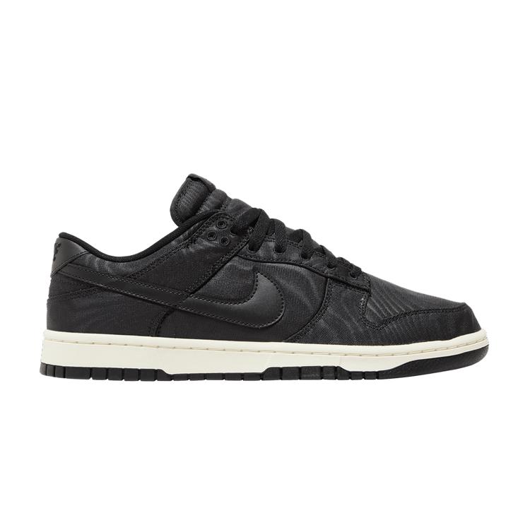 Nike Dunk Low Black Canvas 44