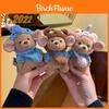 Adorable Plush Keychain Doll Bag For Birthdays Soft Mouse Style Cute Accessory