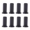 8PCS Oar Lock Socket Insert Nylon 1Celsius2 Inch Protective Sleeve Oar Lock Socket Bushing for Boat Hardware