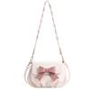 Bow Bag Female Student Versatile Shoulder Messenger Bag Small Bag