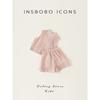 Insbobo Girls Summer Set Children's New Hanfu Baby Chinese Style Sleeveless Vest Two-piece Set Summer