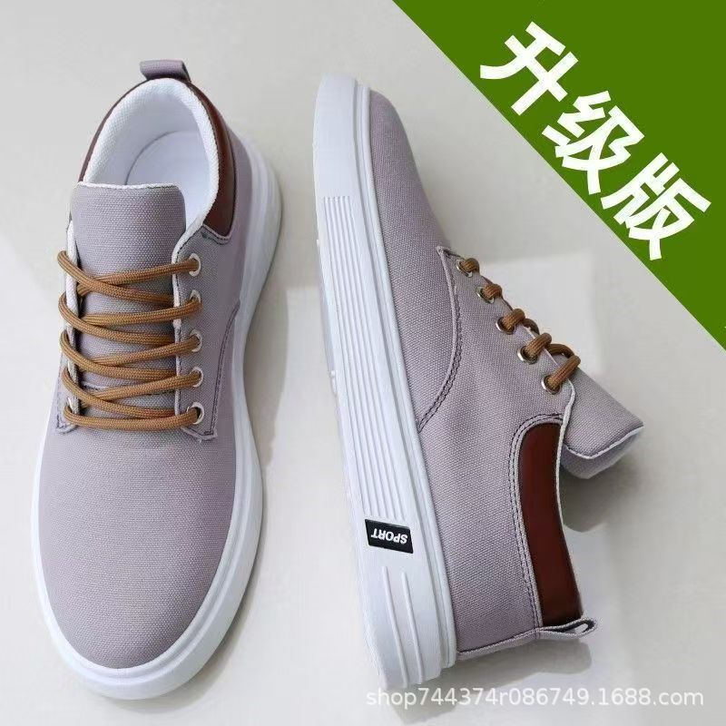 Cloth shoes spring and autumn breathable canvas shoes soft-soled non-slip casual board shoes running shoes