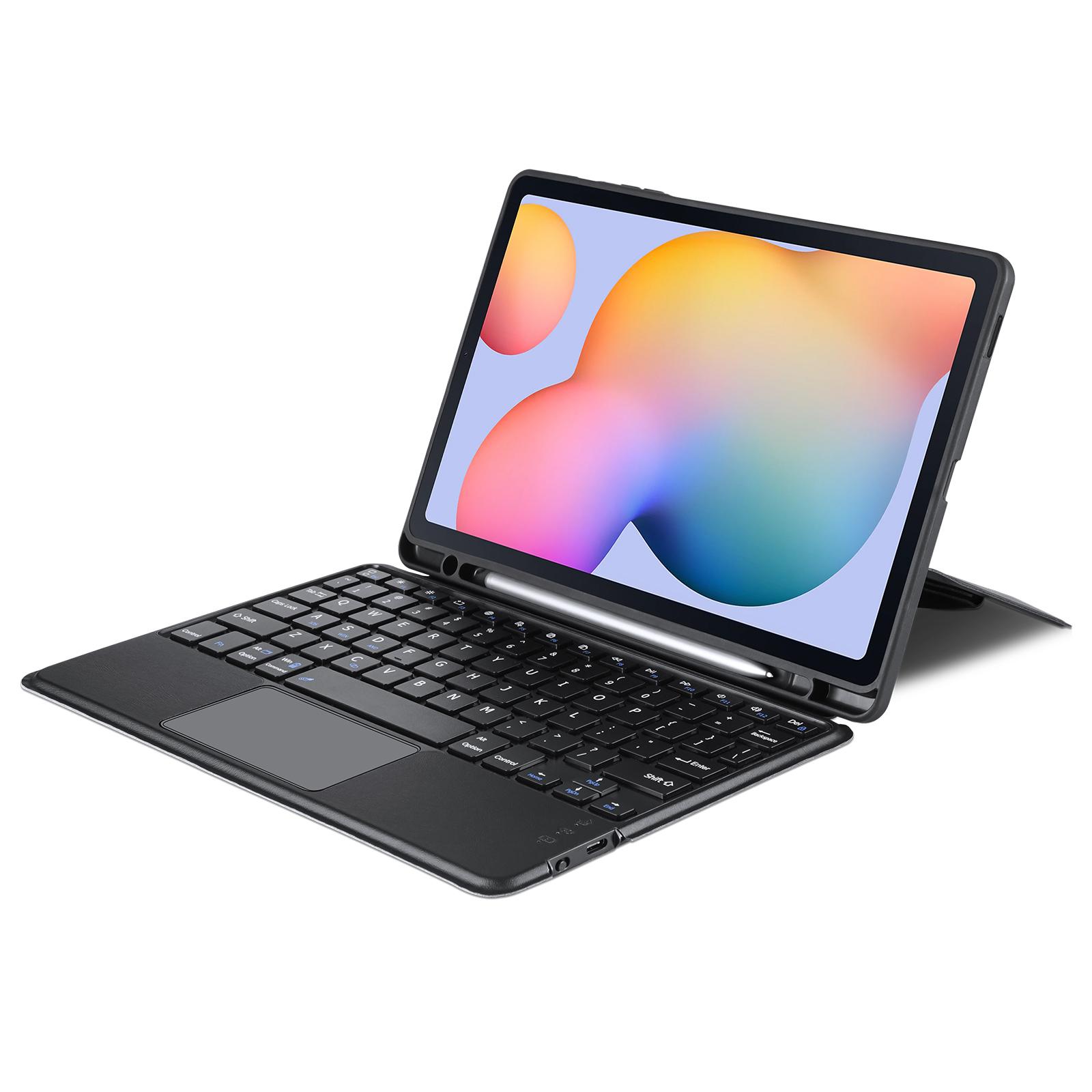 

DUX DUCIS For Samsung Galaxy Tab S6 Lite (2020)/S6 Lite (2022)/(2024) Magnetic Bluetooth-compatible Keyboard PU Leather Tablet Case A