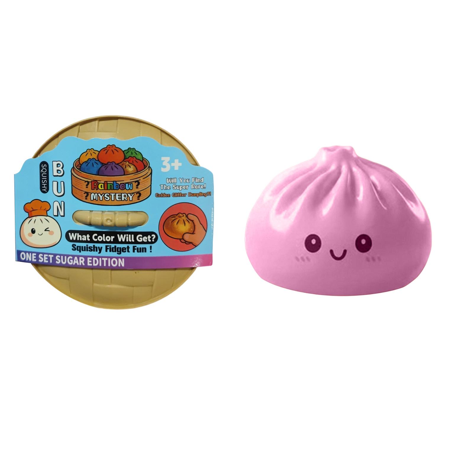 

Extra Large Squeezable Steamed Bun Toy - Realistic Steamed Bun One Size розовый