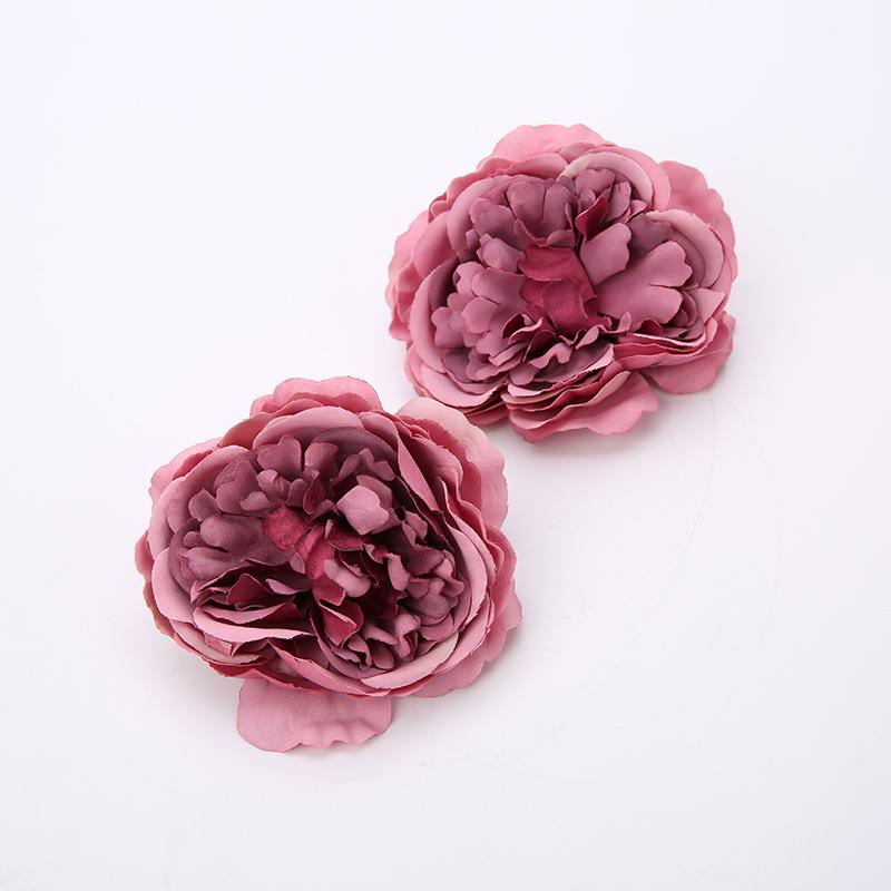 3/5Pcs Artificial Flower Head Party Birthdays for Home Room Decoration New Year's Wedding Decor Gifts Valentine's Day Supplies