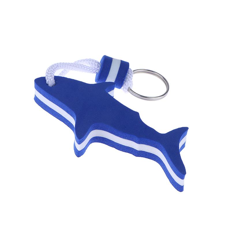 1Pc Boating Sea Sailing Fishing Water Floating Keychain Eva Key Ring Pendant Water Sports Inflatable Boats Accessories