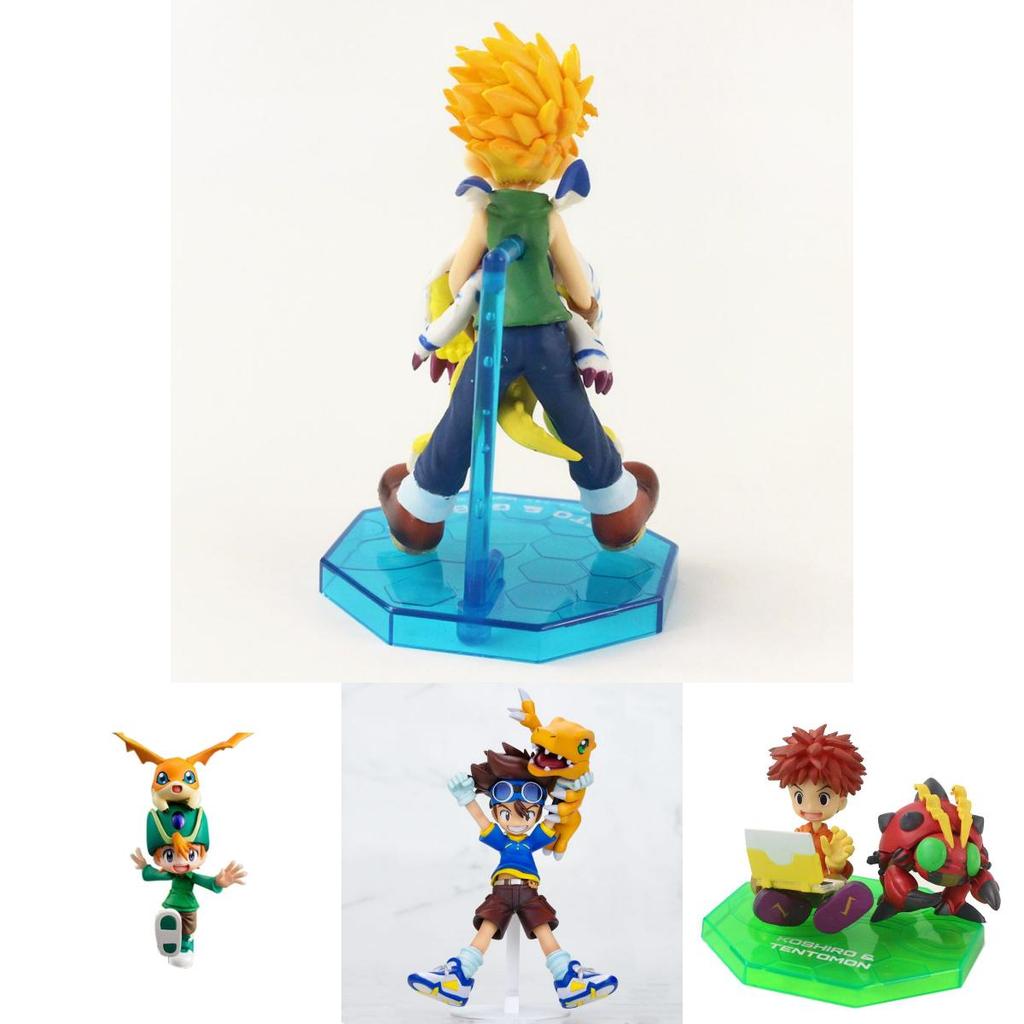 Premium Quality Digimon Digital Monster Action Figure Toys Yagami Taichi Agumon Collectible