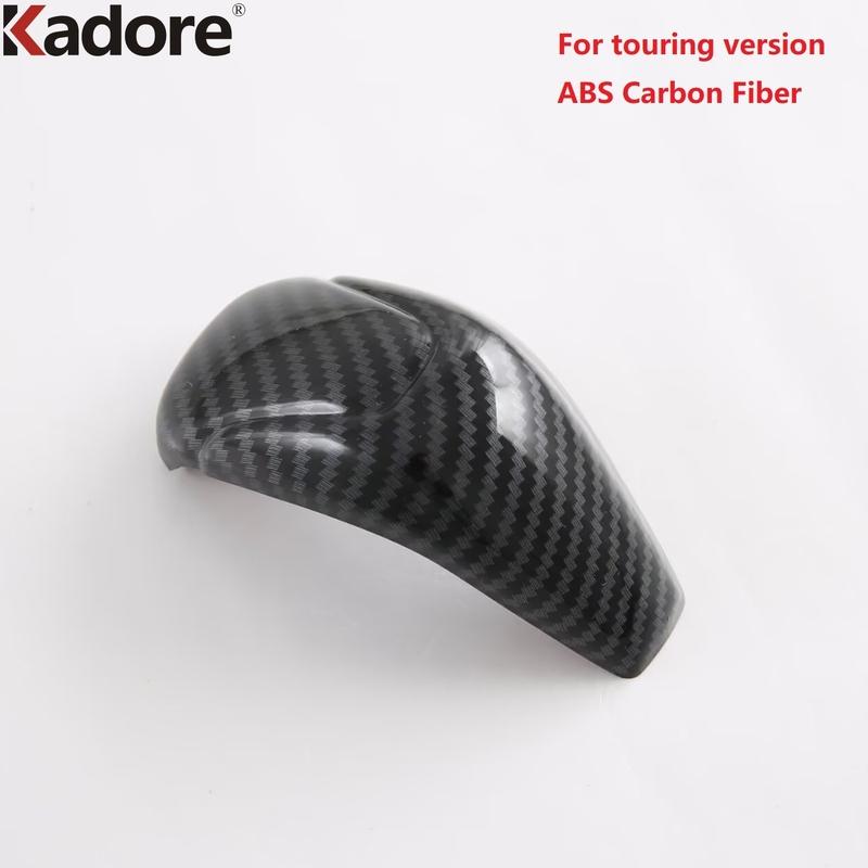 For Subaru Forester 2025 2026 Carbon Fiber Car Gear Shift Knob Head Cover Trim Interior Mouldings Accessories