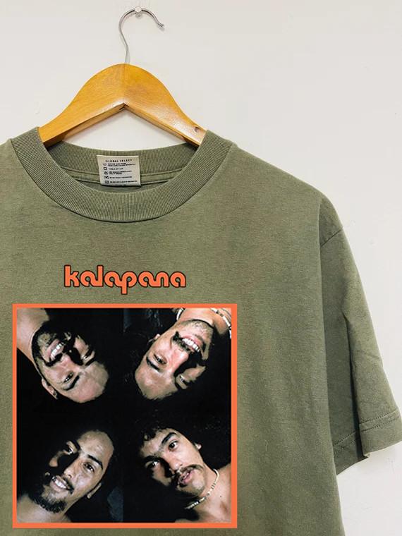 Kalapana Band Member Army Green Full Size S-5XL Unisex T-Shirt XXL