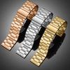 Classic Metal Watch Strap 20mm Three-Bead Watch Strap Chain Metal Chain Strap  Women