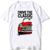 Drive The Classic Cooper Sport T-Shirt Men Short Sleeve Hip Hop Boy Casual Tees Harajuku Small Car Design Funny White Tshirt