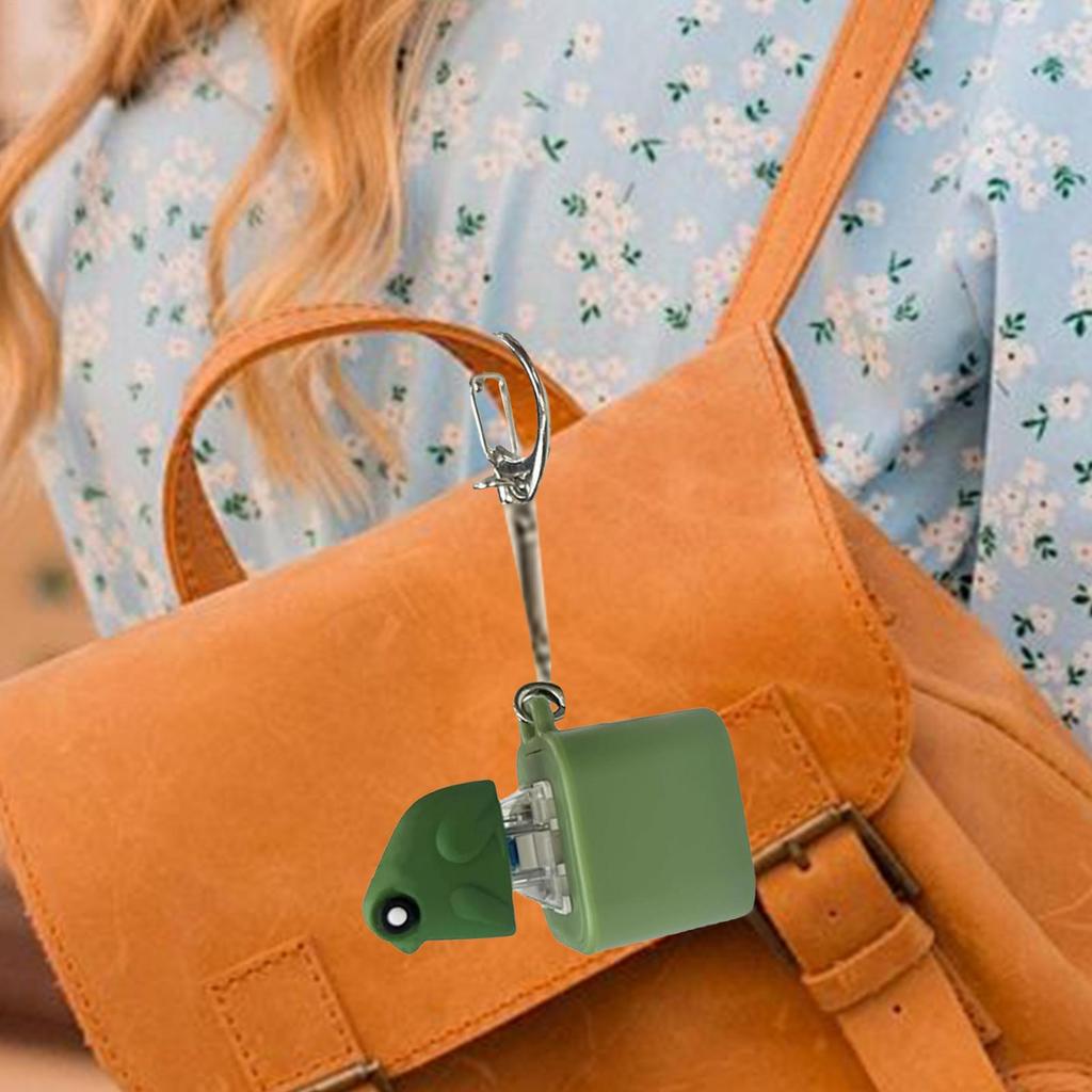 Clicking PushingToy Keyboard Fidget Keychain Sound Light Stress-Reducing Frog Ornament Sensory Game For Adult Youth Student