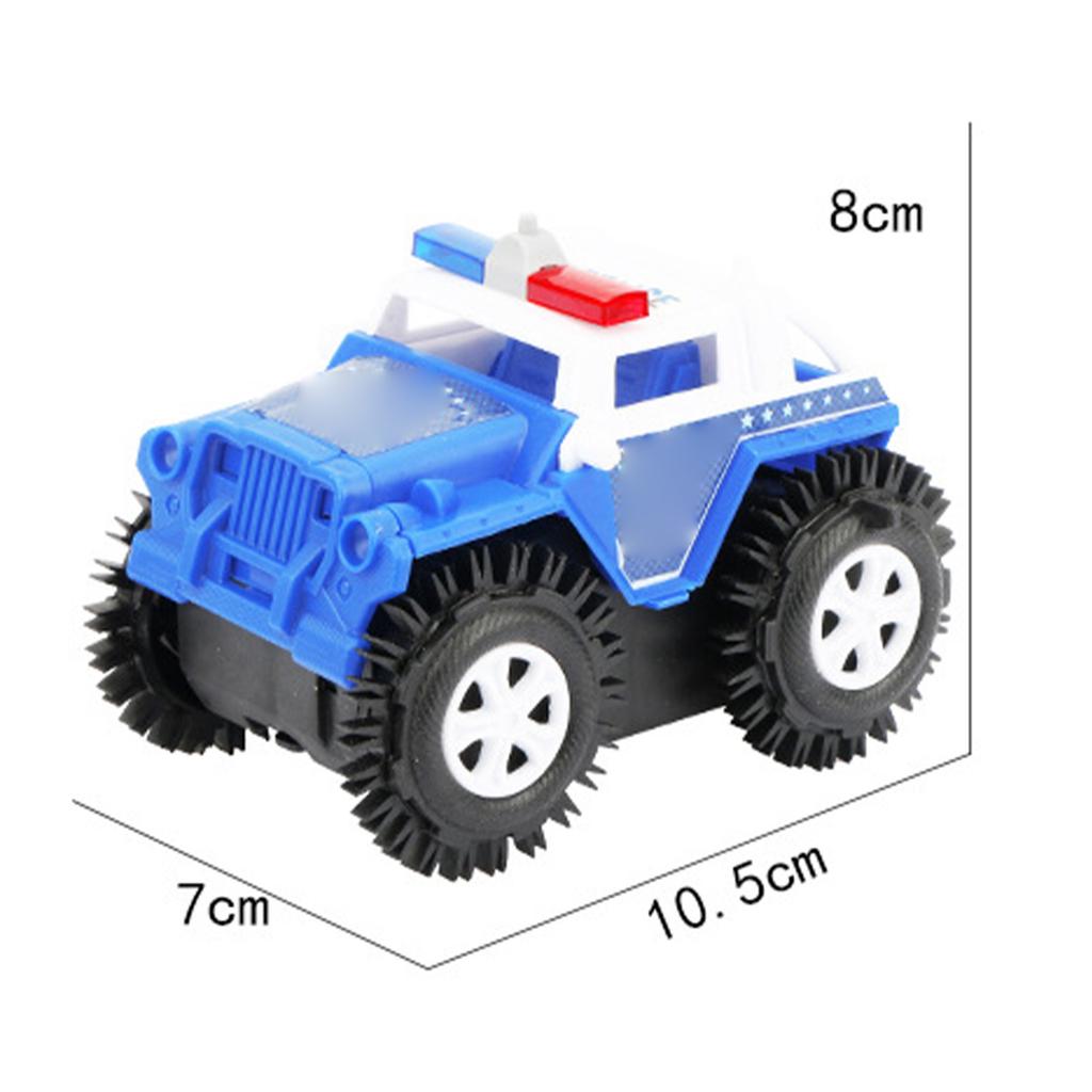 Kids Electric Flipping Truck Automatic Flipping Stunt Simulation Policed   Flipping Vehicle Toy for Boys Girls