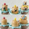 Bathing Tumbler Capybara Toy Pvc Action Figures Model Decoration Kids Gifts