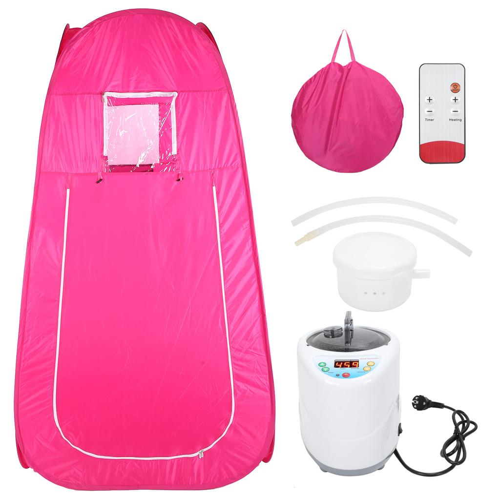 120x120x210cm Sauna Tent Adjustable Temperature 2L Sauna Steam Machine for Home220V EU Plug