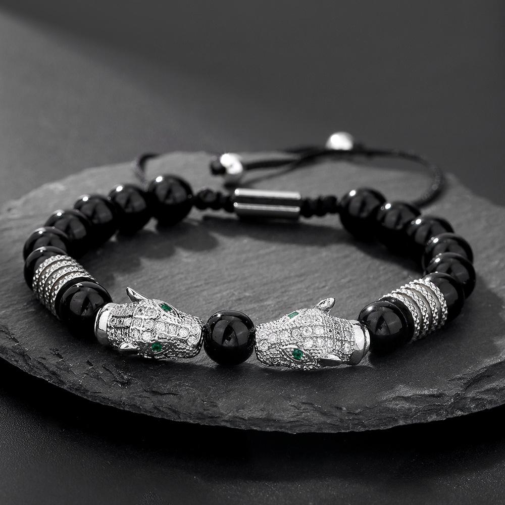 JYL TS Bracelet Leopard Head -Exudes Boldness & Attracts Leadership Luck
