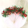 10/20Pcs Glitter Happy Birthday Cake Topper Colorful Fireworks Tassels Cupcake Topper Wedding Baby Shower DIY Dessert Cake Decor