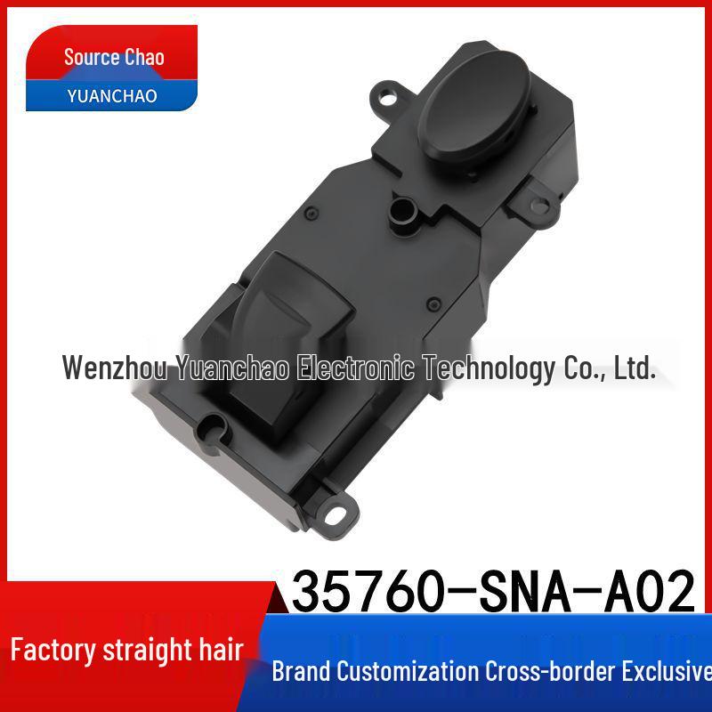 Honda Civic Front Passenger Power Window Switch (35760-SNA-A02)