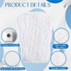A20F-10PCS Microfiber Steam Mop Replacement Pads For Shark Steam Mop S3101 S3102 S3250 S3251 Washable Reusable Mop Pads