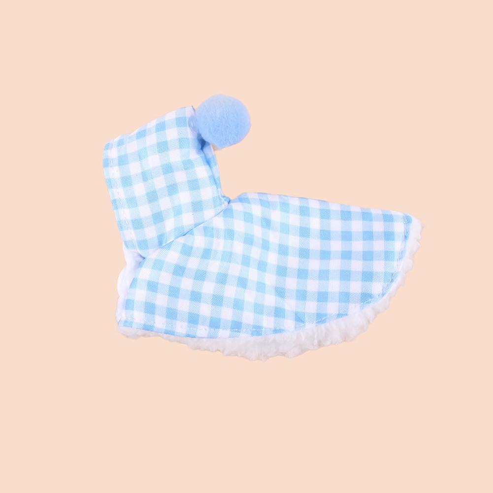 

Теплый плащ-накидка для птиц, сохраняющий тепло, костюм для выхода, накидка для птиц-попугаев, утолщенная цветная одежда для птиц, накидка S синий