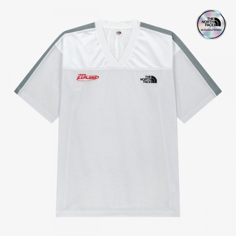 The North Face White Label Aeronet Short Sleeve Tee White Nt7us18j WHITE/090
